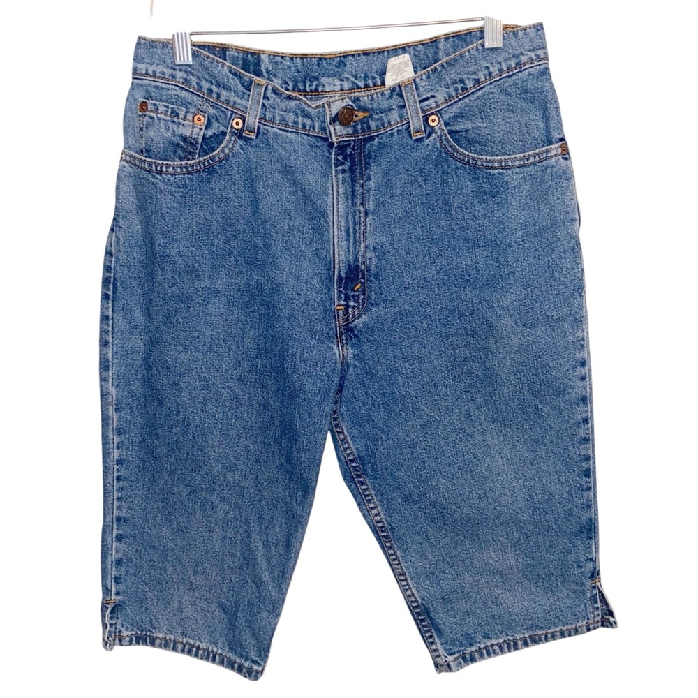 Vintage Levis Capri Pants Size 13 Denim Shorts Jeans Jorts Pedal Pushers USA 90s